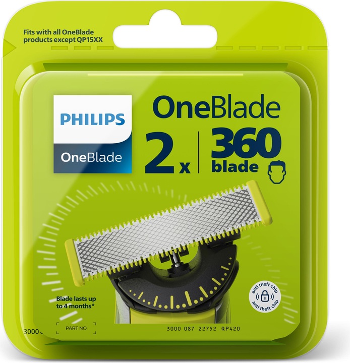 Produktbild Philips OneBlade Klinge 360 (2 x)