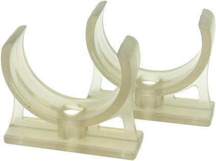 Actual product image Alphacool Cape Coolplex holder made of plexiglass 2x piece 50mm