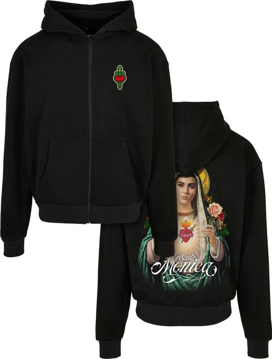 Produktbild Urban Classics Santa Monica Heavy Oversize Zip Hoody - 76945 (XS)