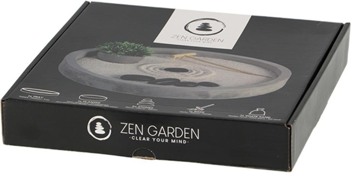 Actual product image Esschert Design Zen Garden (24.5 x 24.5 x 4 cm)