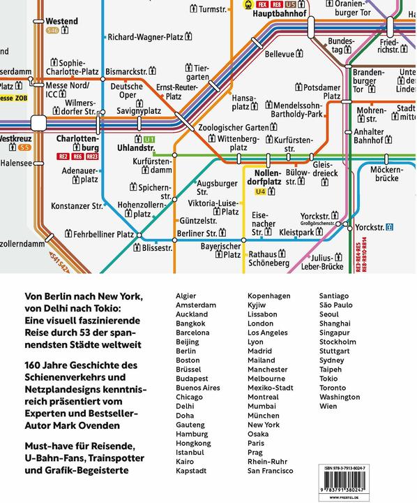 Actual product image Transit Maps (German, Erik Spiekermann, Mark Ovenden, 2024)