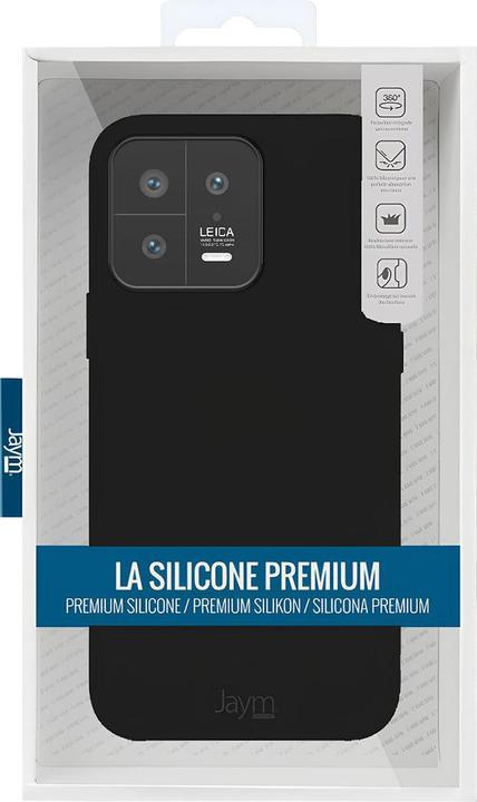 Image du produit Jaym Housse en silicone premium, Série noire (Xiaomi 13)