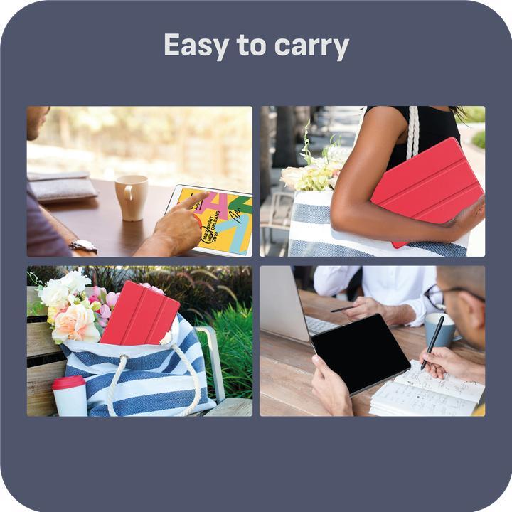 Produktbild Cazy Premium Smart Hülle Kompatibel mit iPad 2021 (9th Gen)/2020 (8th Gen)/iPad 2019 (7th Gen) - Schutz (iPad 2021 (9. Gen), iPad 2019 (7. Gen), iPad 2020 (8. Gen))