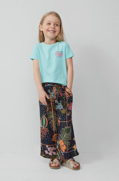 Actual product image S.Oliver Hose Gemusterte Hose aus satinierter Viskose im Loose Fit (92)