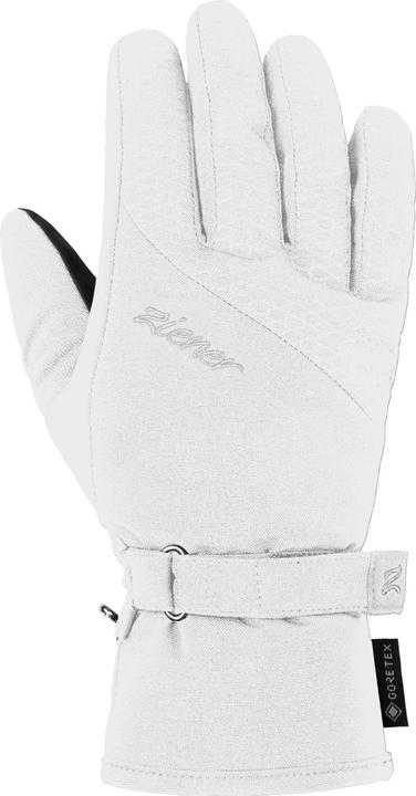 Produktbild Ziener Alpine Damen Ski Handschuhe KLAIRE GTX weiss - 8,5 (8.5)