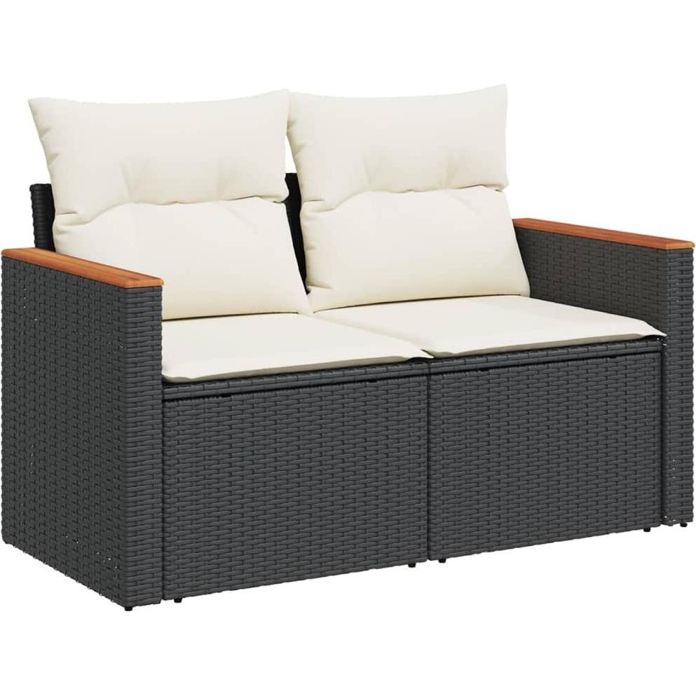 Thumbnail - VidaXL, Gartenlounge, 10-tlg. Garten-Lounge-Set mit Kissen