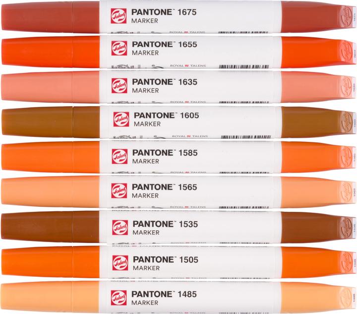 Immagine prodotto Talens Pantone Marker Set 9x Rot, Strichstärke: Keine Angabe (9x)