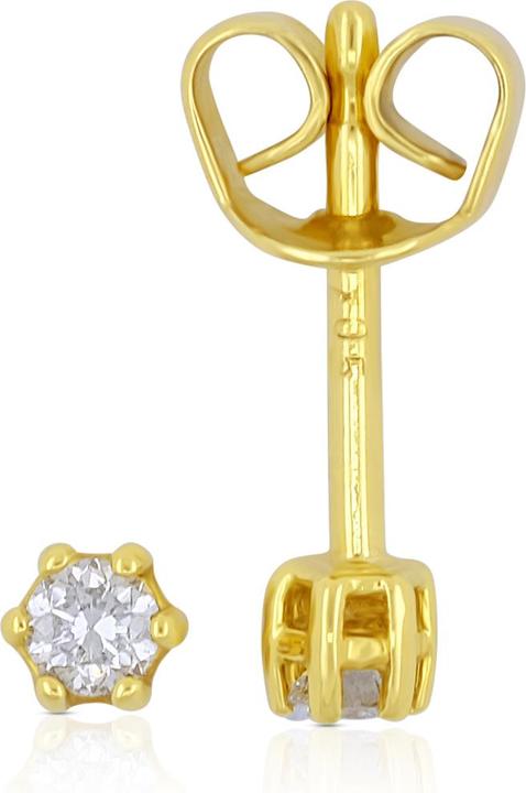 Image du produit Muau Boucles d'oreilles (750/18 K Or jaune)