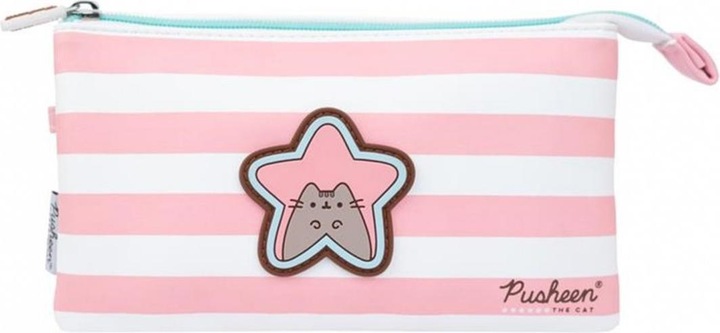 Immagine prodotto Astuccio Pusheen rosa/bianco, 21,5 x 12 cm