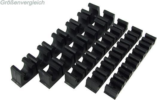 Produktbild Phobya Schlauchklemmleiste 10mm (8x1mm) 6-fach