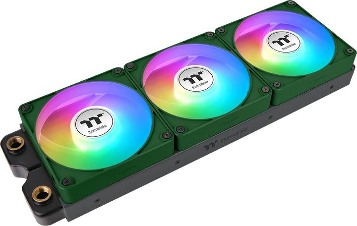 Image du produit Thermaltake TT CT120 EX ARGB Sync PC Cooling Fan 3 Pack Racing Green (120 mm, 3x)