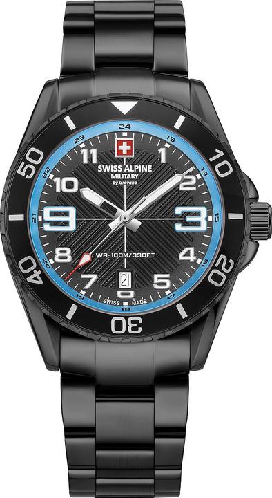 Produktbild Swiss Alpine Military 7029.1171 Raptor Herrenuhr 42mm 10ATM (Sportuhr, 42 mm)