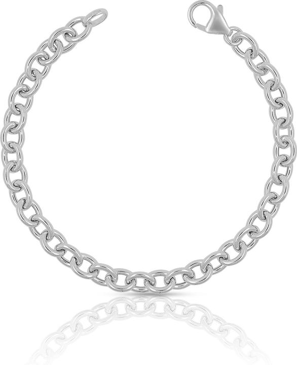 Image du produit Muau Ancrage rond (19 cm, Or blanc 750/18K)