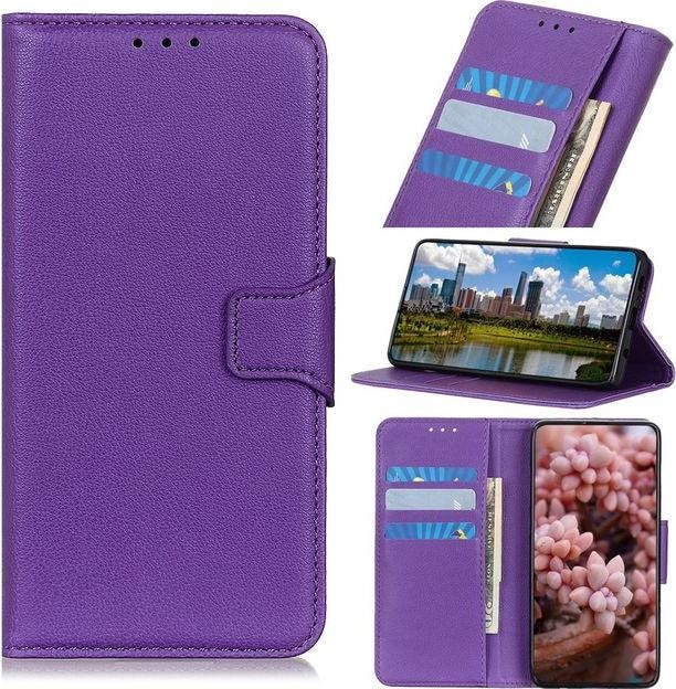 Produktbild MU Classic Litchi Leder Bookcover Series (Motorola Edge)
