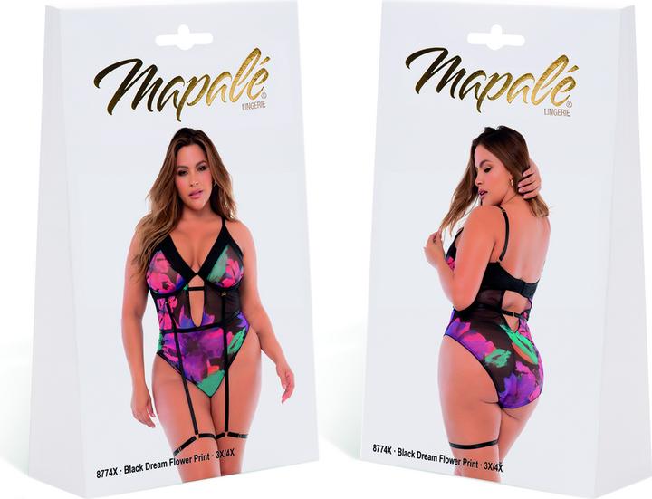 Produktbild Mapale Teddy - 1/2X - Black Dream Flower Print (XXS)