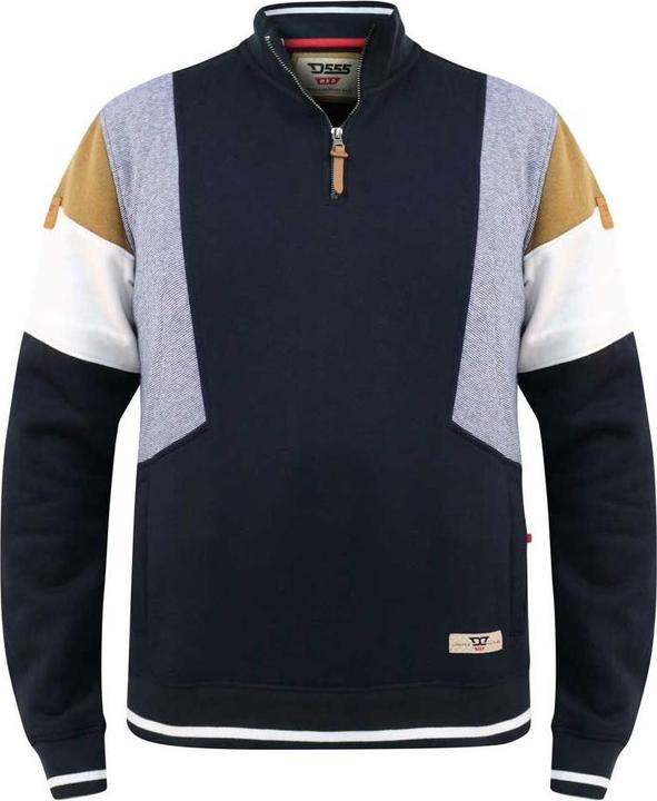 Immagine prodotto DUKE Felpa Kenington D555 con mezza zip (5XL)