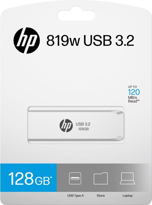 Actual product image HP 128GB 819w USB 3.2 Flash Drive (128 GB, USB-A)