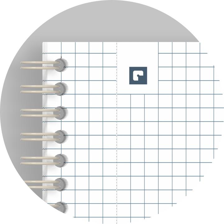 Actual product image Oxford Origins (A4, Checked, Soft cover)