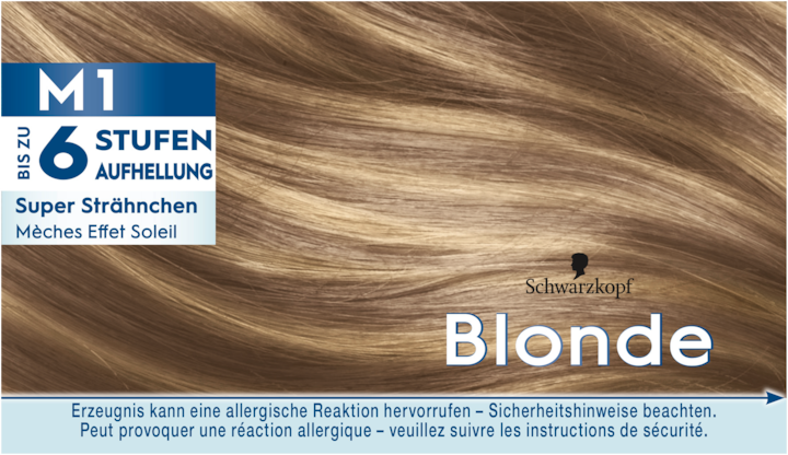 Actual product image Schwarzkopf Super highlights M1 (M1 Super highlights)