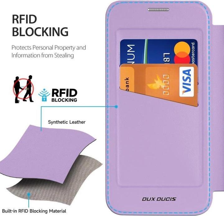 Actual product image Dux Ducis Skin X Pro Magnetic Stand Lederhülle (Samsung Galaxy S25+)