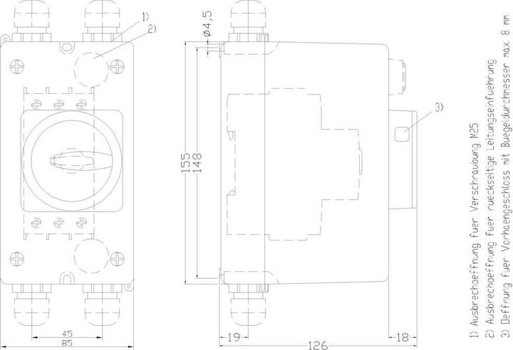Immagine prodotto Siemens Contenitore per l'interruttore