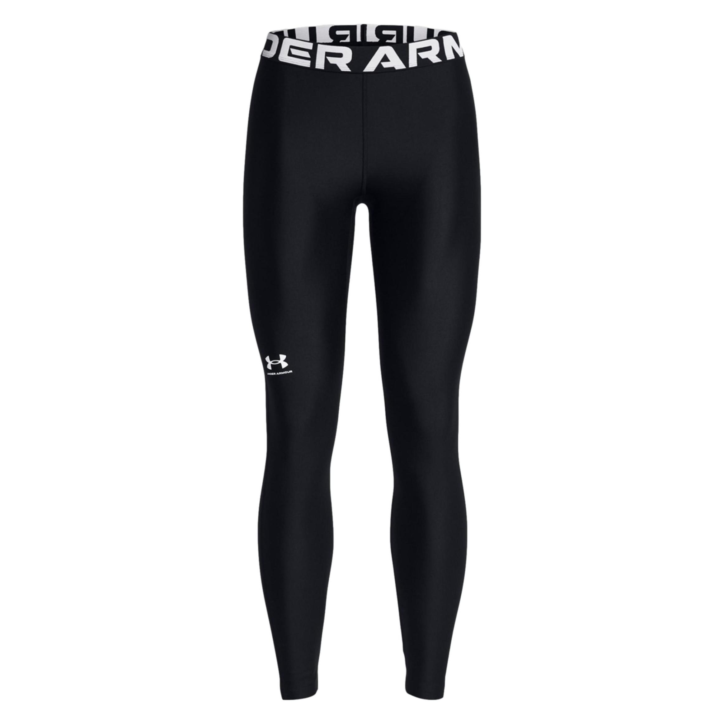 Under Armour, Vrouwen, Sportbroekjes, HeatGear Authentics Legging Dames (L), Zwart