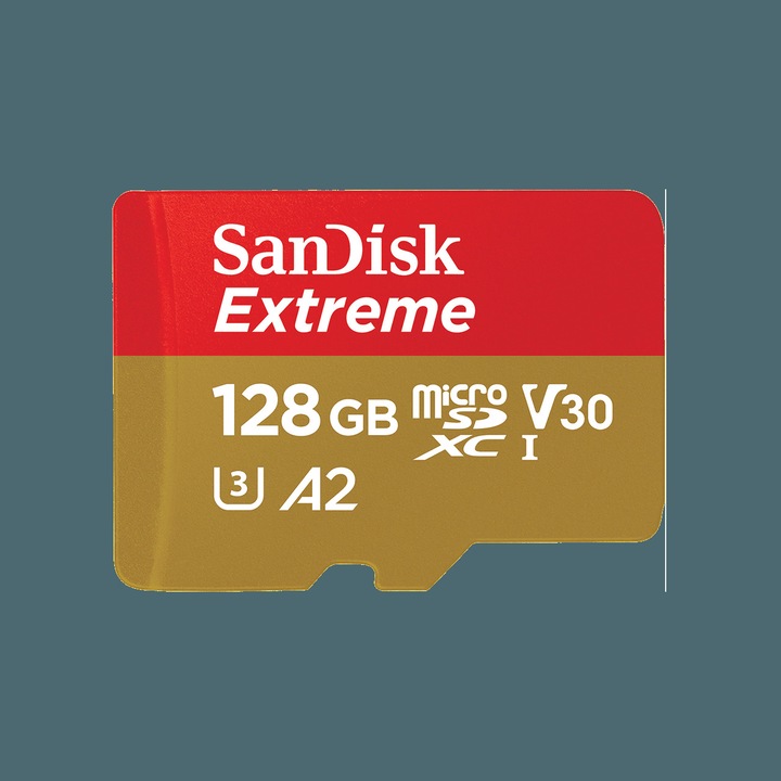 Produktbild SanDisk Extreme UHS-I V30 (128 GB, microSDXC, U3, UHS-I)