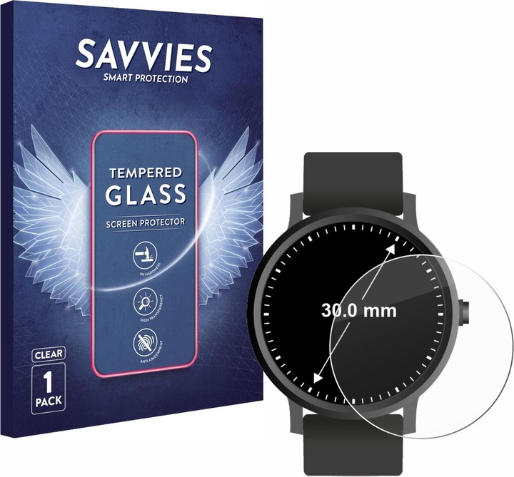 Actual product image Savvies Tempered Glass