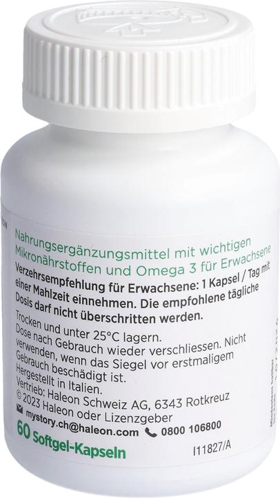 Nährwerte und Zutaten Centrum Multi plus Omega 3 (60 Stück, Kapseln, 120 g)