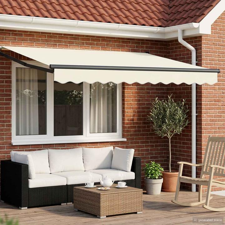 Actual product image vidaXL Einziehbare Markise (2 m)