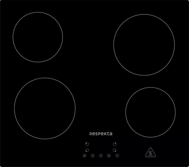 Avetoe 981 - Kochfeld Glaskeramik 4 Zonen 60cm rahmenlos (59 cm, Glaskeramik Kochfeld)