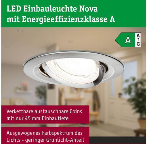 Image du produit Paulmann Einbauleuchte Nova Set (505 lm)