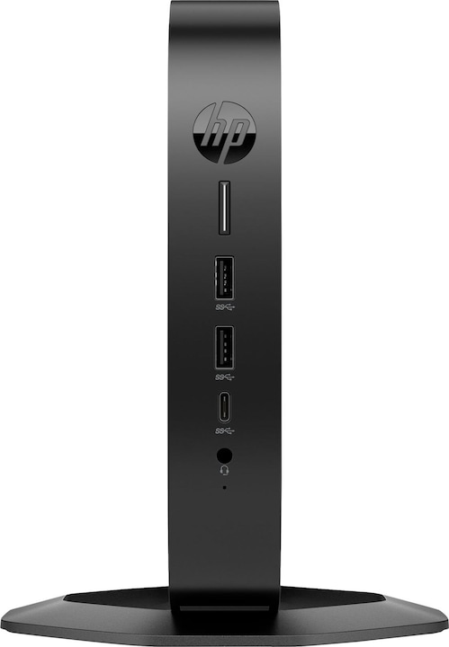 Actual product image HP Elite t655 Thin Client, AMD Embedded Ryzen R2314 SSD PCIe, Win10 IoT (AMD Ryzen Embedded R2314, 8 GB, 64 GB, AMD Radeon Graphics)
