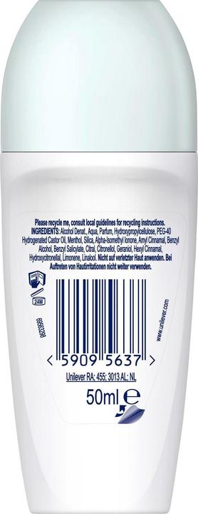 Actual product image Rexona Deo Roll-on Flower Fresh 50 ml (Roll-on, 50 ml)