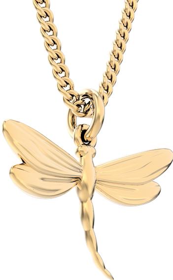 Produktbild MTM Dragon Fly Necklace (18k Gold, Messing, 43 cm)