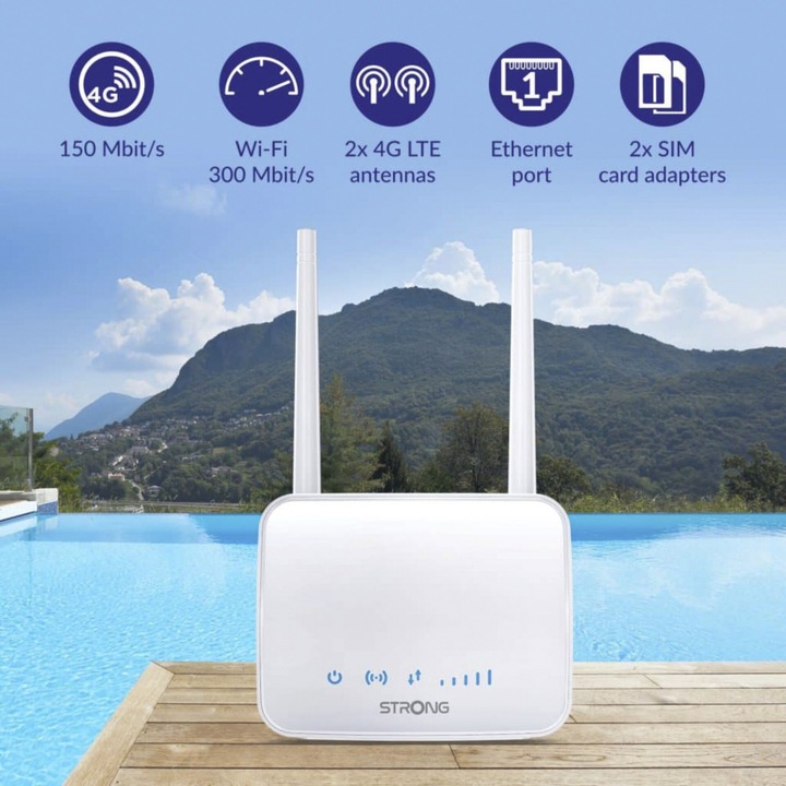 Produktbild Strong 4G LTE 350M WLAN-Router