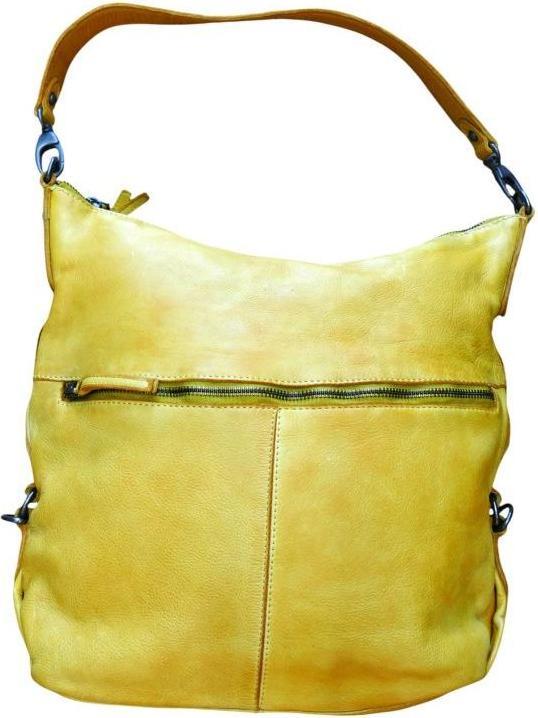 Produktbild Pavini Tasche Leder gelb