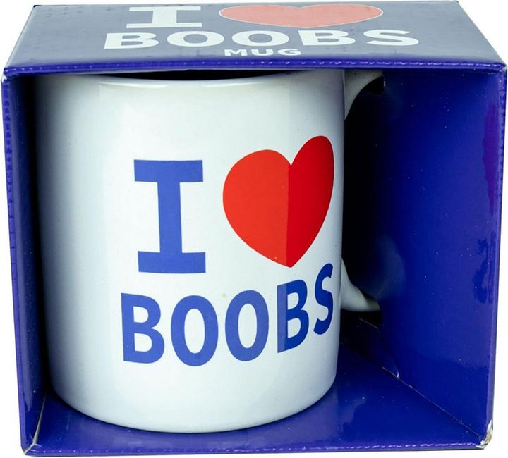 Produktbild Spencer & Fleetwood Becher I love boobs (1 x)