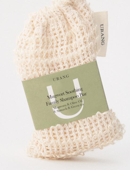 Actual product image Urang - Mugwort Soothing Family Shampoo Bar (Solid shampoo)