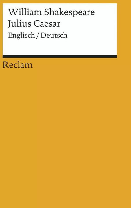 Produktbild Julius Caesar (Deutsch, Dietrich Klose, William Shakespeare, 2006)