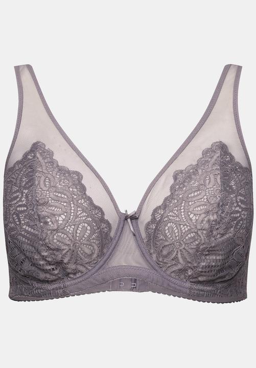 Produktbild TruYou Bügel-BH, Spitze, Mesh-Träger, Cup B - E (90 E)