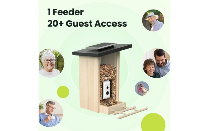 Produktbild Birdfy FSC Vogelfutterhaus mit AI-Kamera