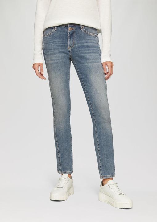 Actual product image S.Oliver Jeans-Hose Jeans Betsy / Slim Fit / Mid Rise / Slim Leg / mit seitlichem Nahtdetail (34)