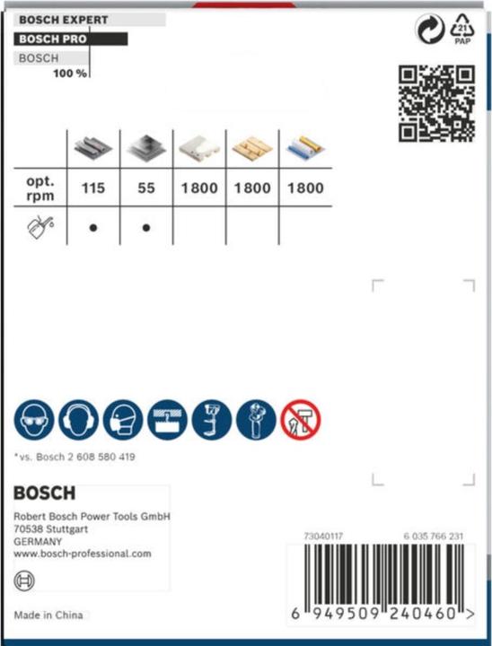 Produktbild Bosch Professional Zubehör Pro Multi Material PC Plus (76 mm)