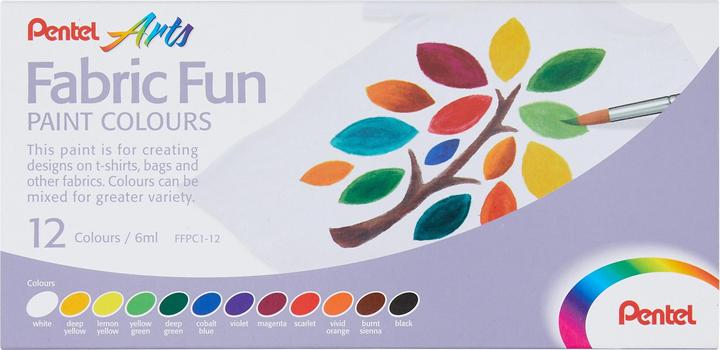 Produktbild Pentel Fabric Fun (Multicolor, 72 ml)