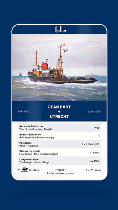 Immagine prodotto Heller JEAN BART + UTRECHT Twinset