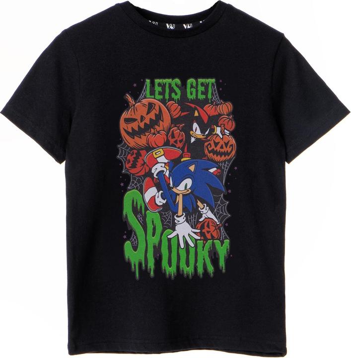 Produktbild Sonic The Hedgehog Let's Get Spooky TShirt Jungen (158, 164)