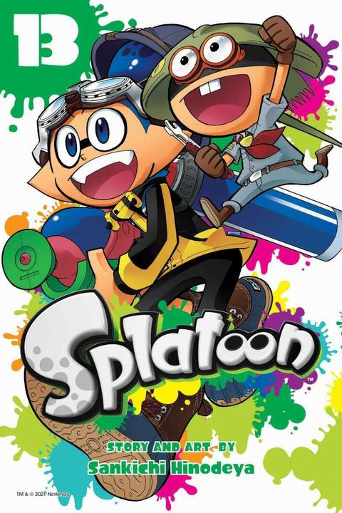 Actual product image Splatoon, Vol. 13 (Sankichi, Hinodeya, English)