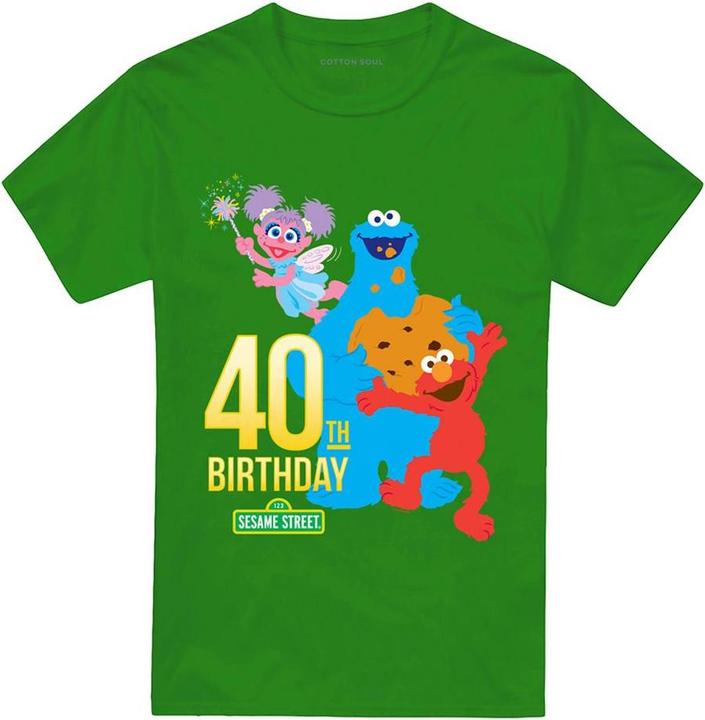 Produktbild Sesame Street TShirt 40. Geburtstag (M)