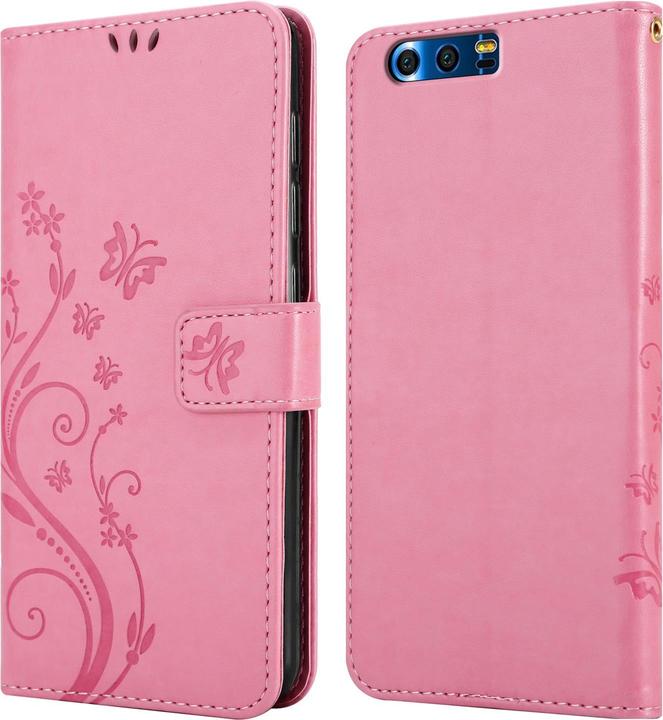 Actual product image Cadorabo Flower Book Cover (Honor 9)